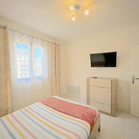 Beau 3p A 4 Min Des Plages Centre Juan Les Pins Apartment